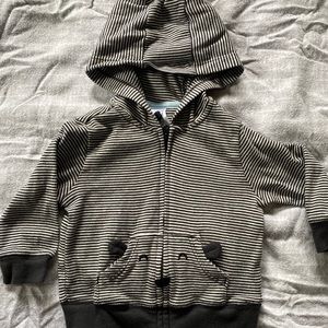 Carter’s striped bear pocket jacket